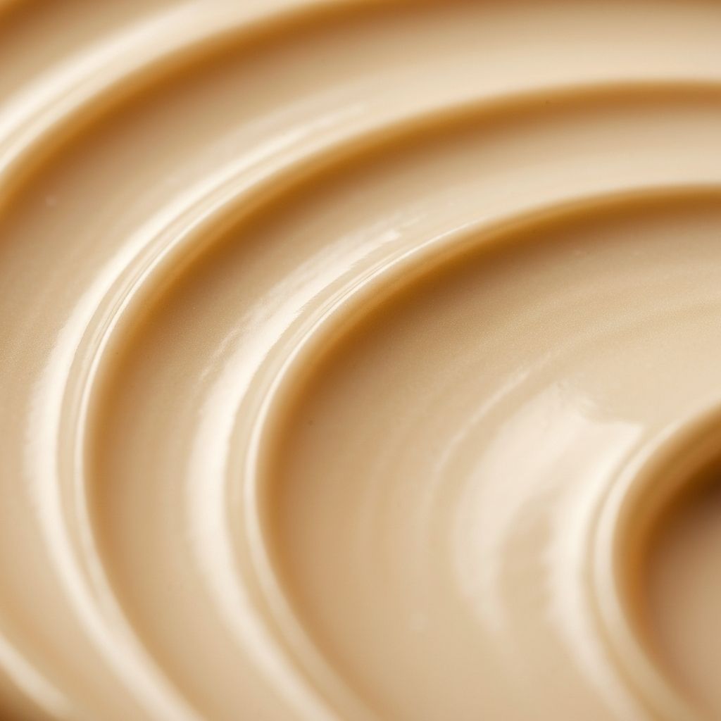 Textura de producto cosmético crema